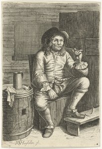 Homem fumador de Nicolaes van Haeften