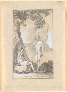 Adam come da árvore de Nicolai Abildgaard