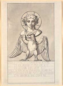 A imagem do deus sol acima de uma águia de Nicolai Abildgaard