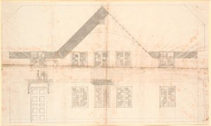 Fachada de esconderijo de pardal de Nicolai Abildgaard