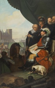Frederick II Constrói o Castelo de Kronborg, 1781-1782. de Nicolai Abraham Abildgaard