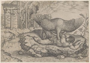Tityus e o Abutre de Nicolas Beatrizet
