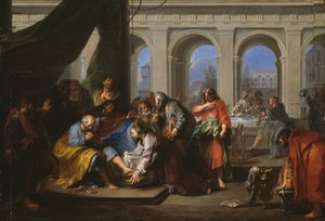 Cristo lavando os pés de seus discípulos, 172030.