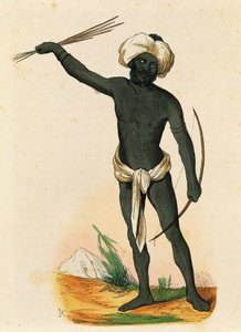Aborígenes da ilha de Vatou-Lele (Ilhas Fiji)