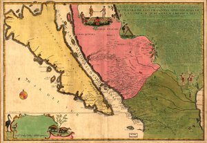 La Californie ou Nouvelle Caroline - teatro das obras, obras apostólicas da Compa. e Jesus in America Septe. LOC 98687119