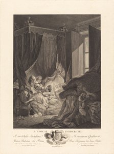A esposa indiscreta de Nicolas Delaunay after Pierre Antoine Baudouin
