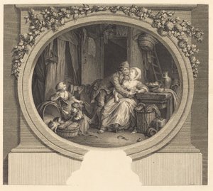 A felicidade da aldeia de Nicolas Delaunay after Sigmund Freudenberger