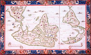 Mapa do mundo de Nicolas Desliens