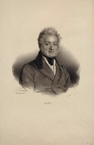 Retrato do Compositor Ferdinando Paer 1771-1839.