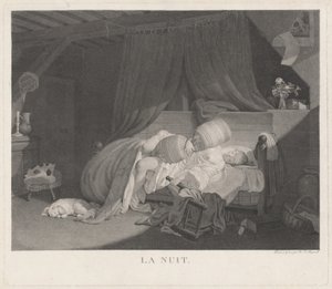 Noite de La Nuit, década de 1780.