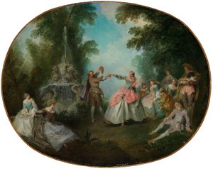 O minueto de Nicolas Lancret