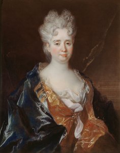 Retrato de Anne-Thérèse de Marguenat de Courcelles, Marquesa de Lambert, c. 1710. de Nicolas Largillière de