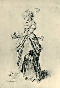 Jovem, início do século XVI, 1943. de Nicolas Manuel Deutsch