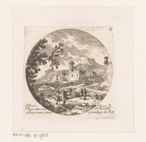 Ponte no prédio com torre de Nicolas Perelle