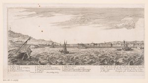 Gezicht op Barcelona
O Perfil da Cidade de Barcelona (...) (título sobre o objecto) de Nicolas Perelle