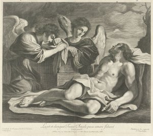 Lamentação de Cristo pelos anjos de Nicolas Pitau (I)
