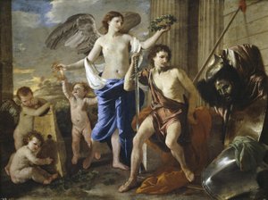 O triunfo de David de Nicolas Poussin