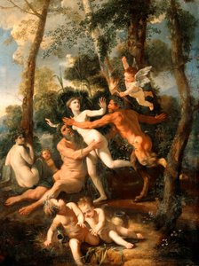 Pan e Syrinx de Nicolas Poussin