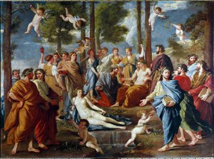 Parnassus de Nicolas Poussin
