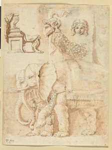 Estudos sobre Andrea Mantegna, Giulio Romano e a Antiguidade de Nicolas Poussin
