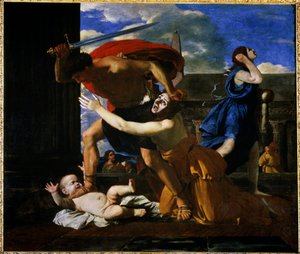 O Massacre dos Inocentes de Nicolas Poussin