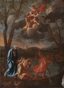 O Retorno da Sagrada Família a Nazaré de Nicolas Poussin