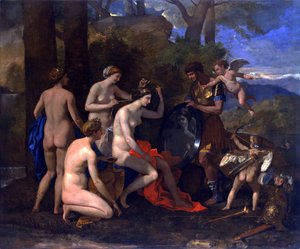 Vénus e Marte de Nicolas Poussin