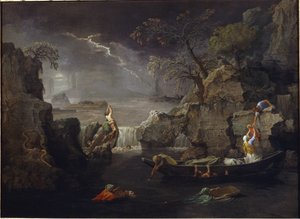Inverno ou dilúvio de Nicolas Poussin