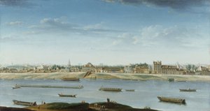 Porto Saint-Bernard, visto do Arsenal de Nicolas Raguenet