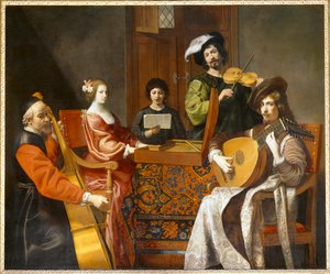 Le Concert - O concerto ... de Nicolas Tournier