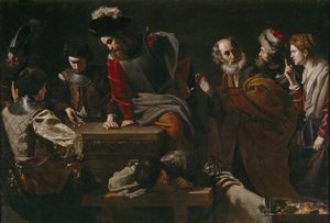 A negação de São Pedro, ca 1625