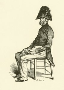 O pensionista (gravação) de Nicolas Toussaint (after) Charlet