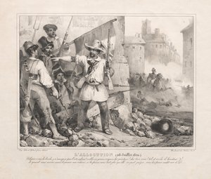 Alocução (28 de julho de 1830) de Nicolas Toussaint Charlet