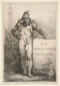 Frontispício para a série La Vieille Armee Francaise de Nicolas Toussaint Charlet
