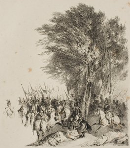 Lanceiros em Março de Nicolas Toussaint Charlet