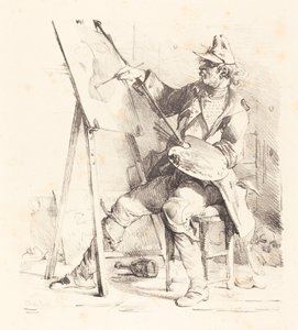 O Pintor de Sinais de Nicolas Toussaint Charlet