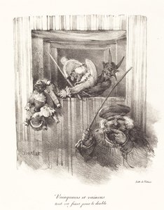 Vencedores e perdedores, todos os alimentos para o diabo (The Vanquishers and the Vanquished, All Food for the Devil) de Nicolas Toussaint Charlet