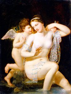 Vênus e Cupido, 1792. de Nicolas de Courteille