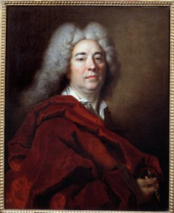 Auto-retrato. Pintura de Nicolas De Largilliere (1656-1746) de Nicolas de Largillière