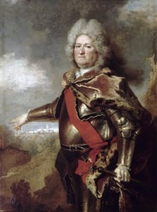 Antoine Le Prestre, conde de Puy-Vauban (1654-1731), governador de Béthune de Nicolas de Largillière