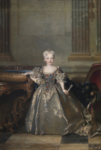 Infanta Mariana Vitória da Espanha, 1724 de Nicolas de Largillière