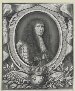 Rei de França Luís XIV (gravura)