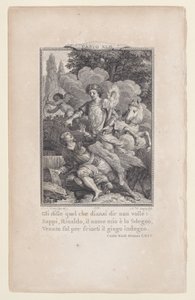 Canto 42, Sala 64, de Orlando Furioso, 1774., 1774.
