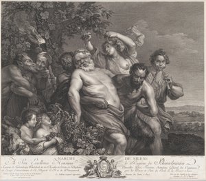 O triunfo de Sileno, 1775-78., 1775-78
