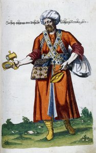 Início dos trabalhos europeus sobre trajes orientais, 1572