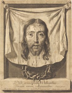 O Véu de Santa Verônica de Nicolas de Plattemontagne after Philippe