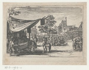 Cena do mercado de Nicolas de Son