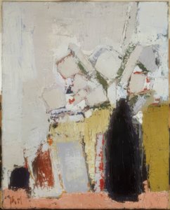 "Fleurs" (Flores) de Nicolas de Staël