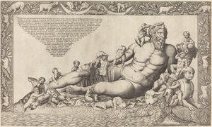 O deus do rio Nilo de Nicolaus Beatrizet