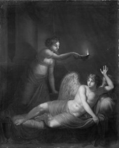 Cupido despertado por Psique de Nicolaus Wolff